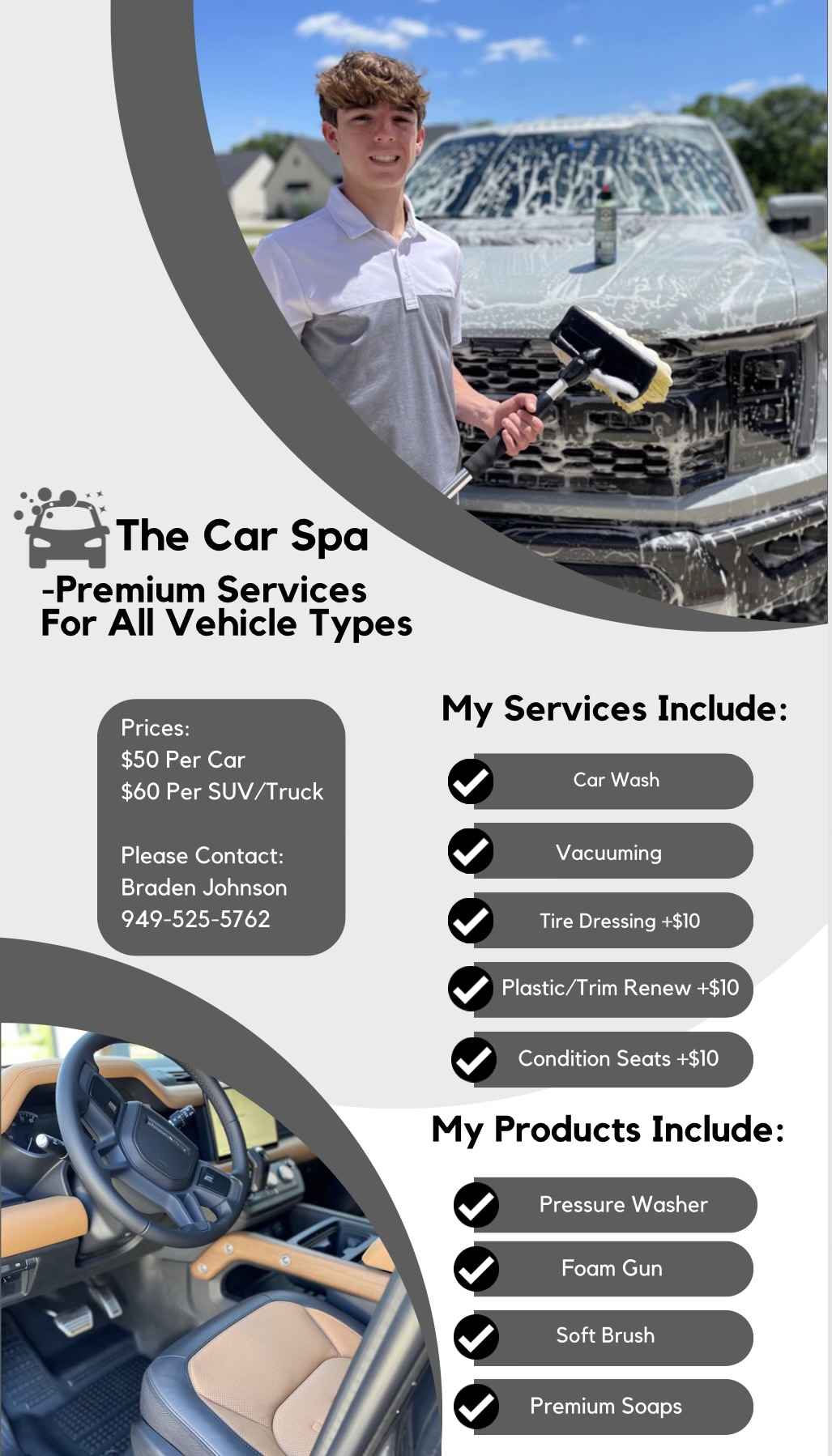 WATERWORKS CAR SPA FLYER